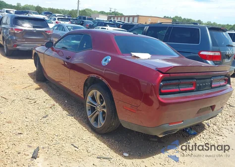 2020 Dodge Challenger R/T z USA, uszkodzony, nr VIN 2C3CDZBT3LH119050
